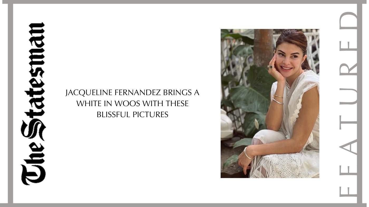 Jacqueline Fernandez brings a white in woos with these blissful pictures - Shop Mulmul