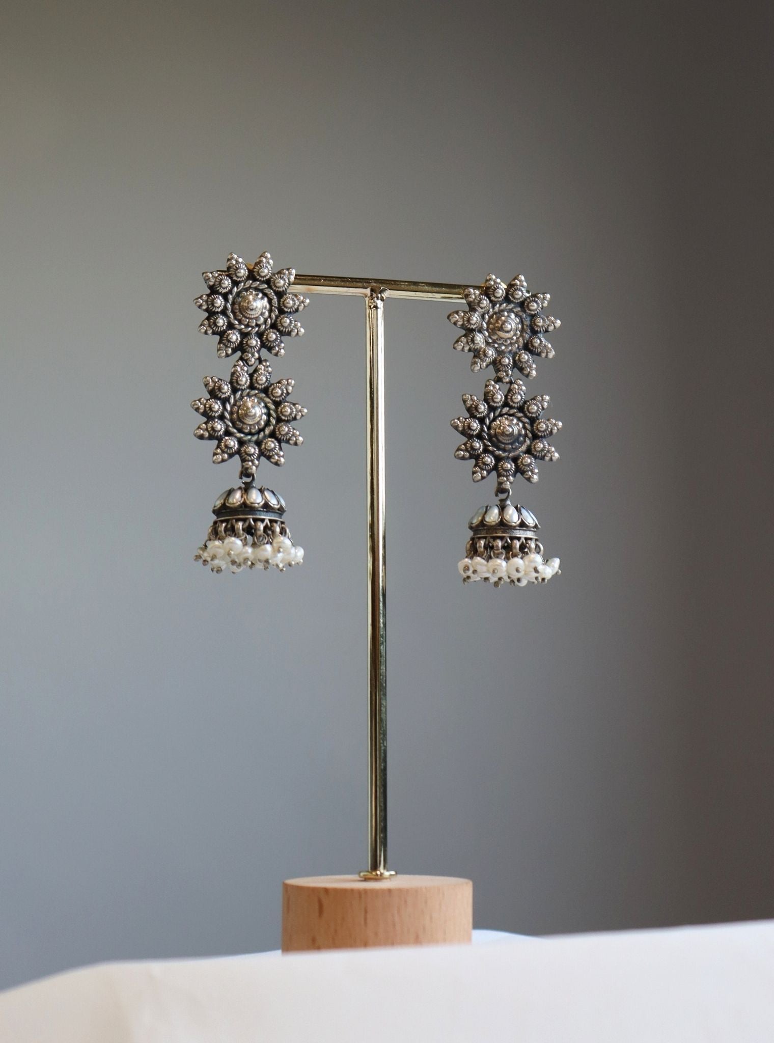 Pure Silver Shyla Jhumki