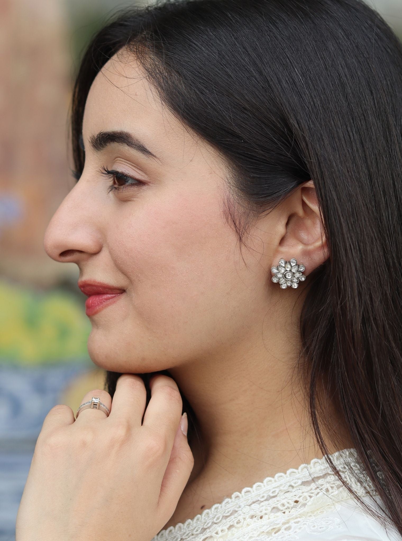 Pure Silver Ayla Stud