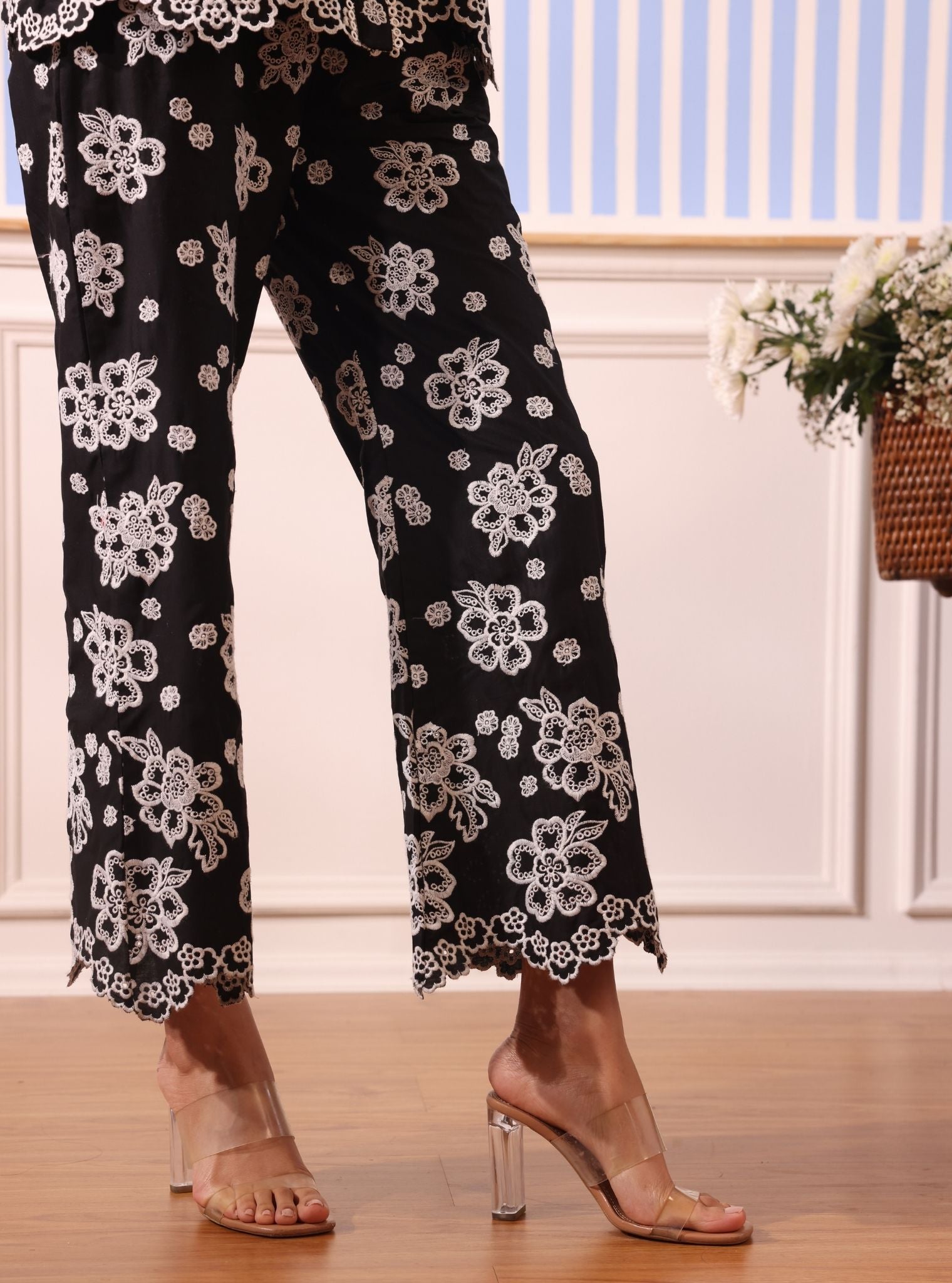 Felix Cotton Black Co-ord Set