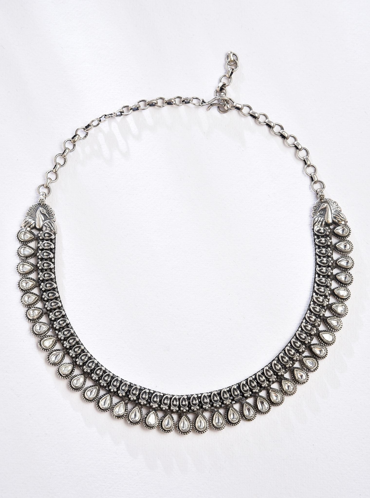 Pure Silver Akriti Necklace