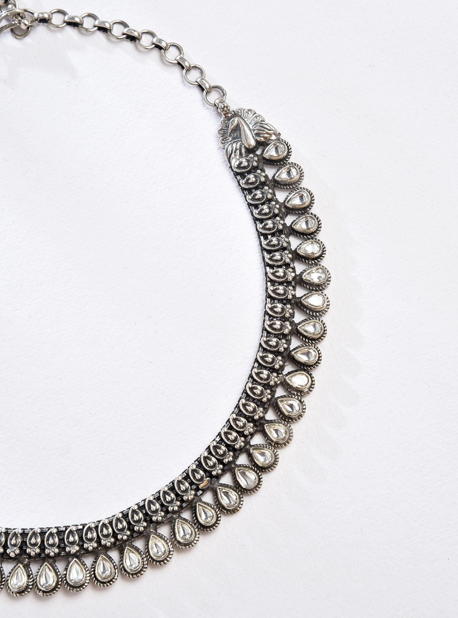 Pure Silver Akriti Necklace