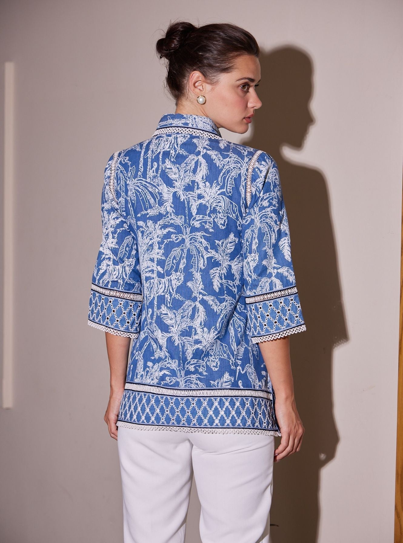 Kira Denim Dark Blue Shirt