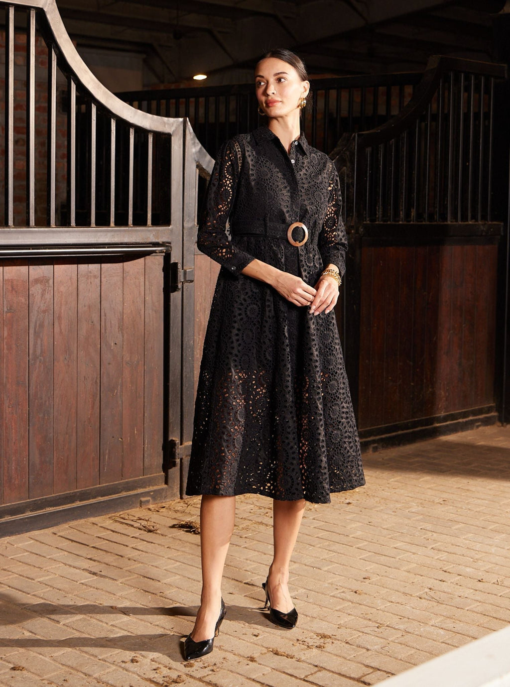 Remy Supima Cotton Black Dress