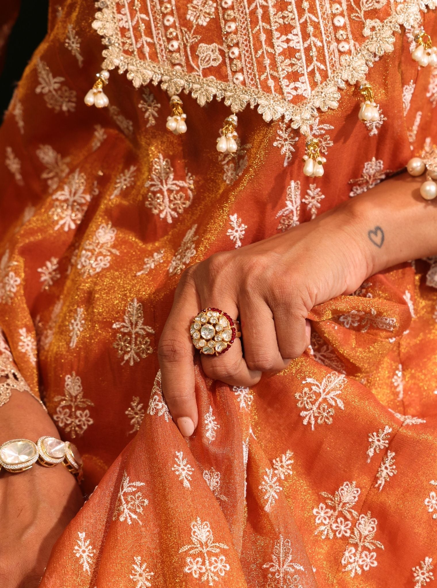 Pure Silver Sarang Ring