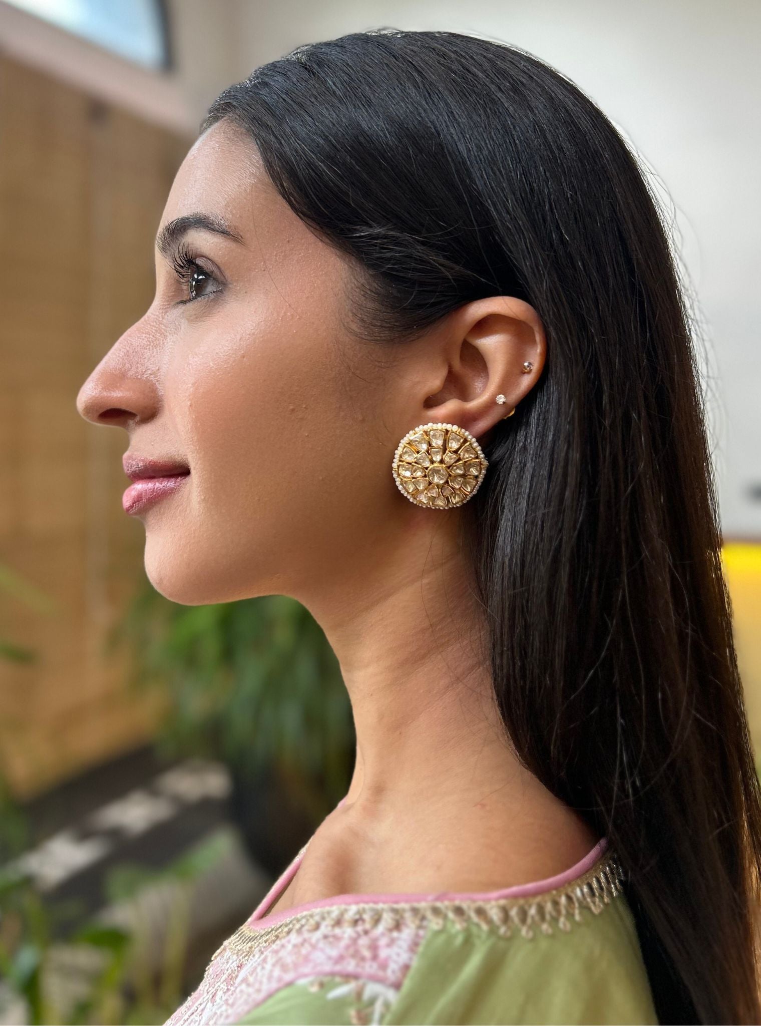 Pure Silver Araya Studs