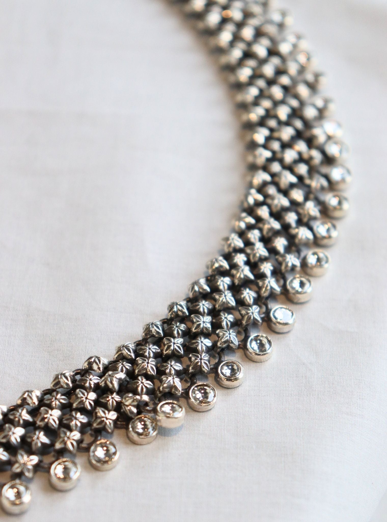 Pure Silver Ojasvi Necklace