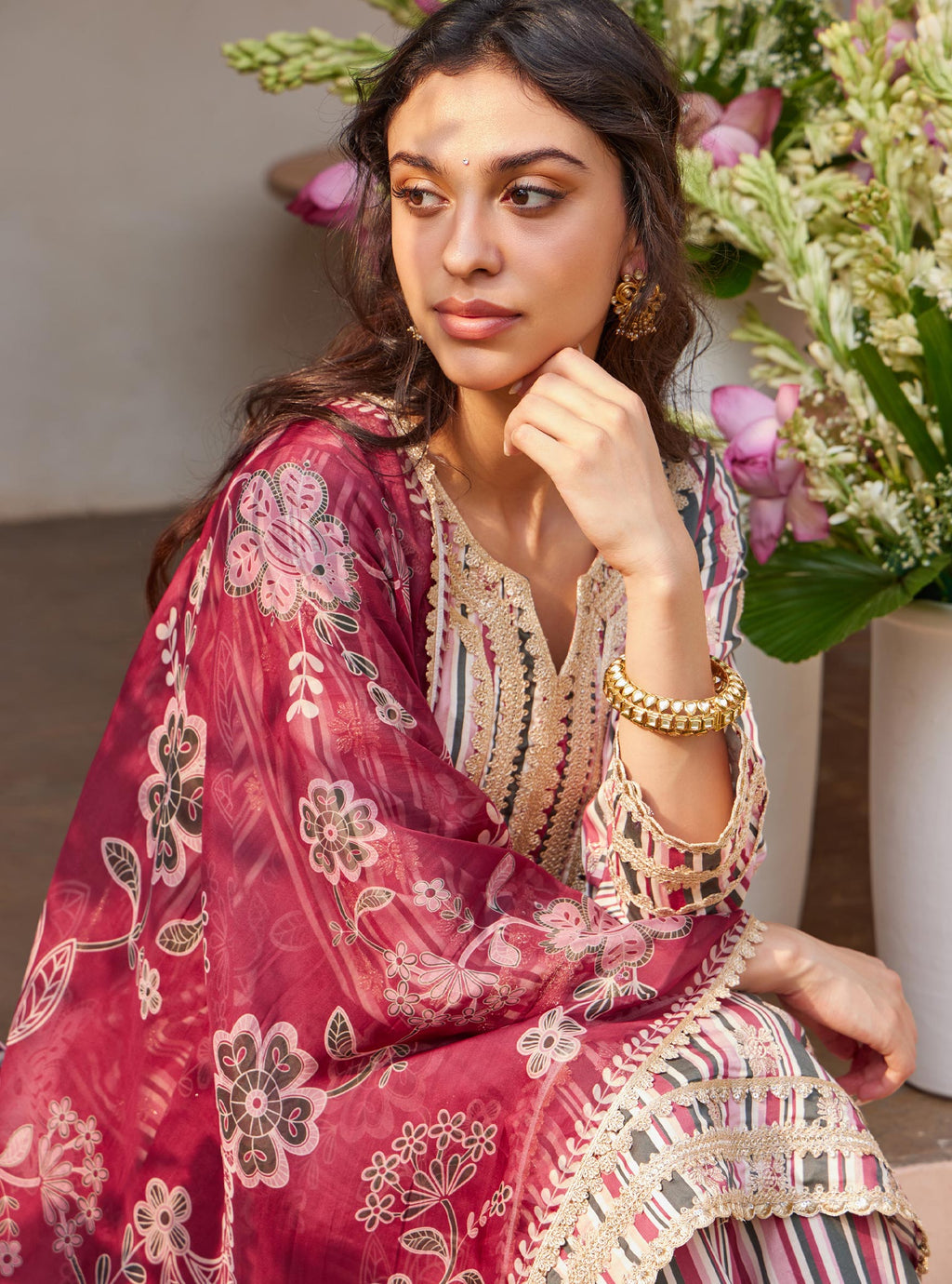 Anvesa Pima Black Kurta Set