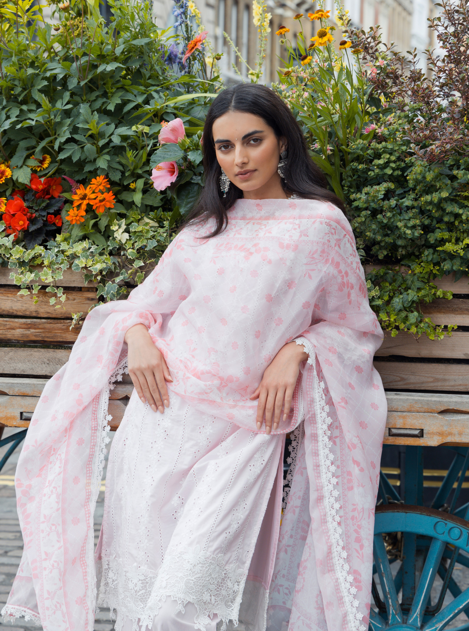 Barnet Cotton Pink Kurta Set