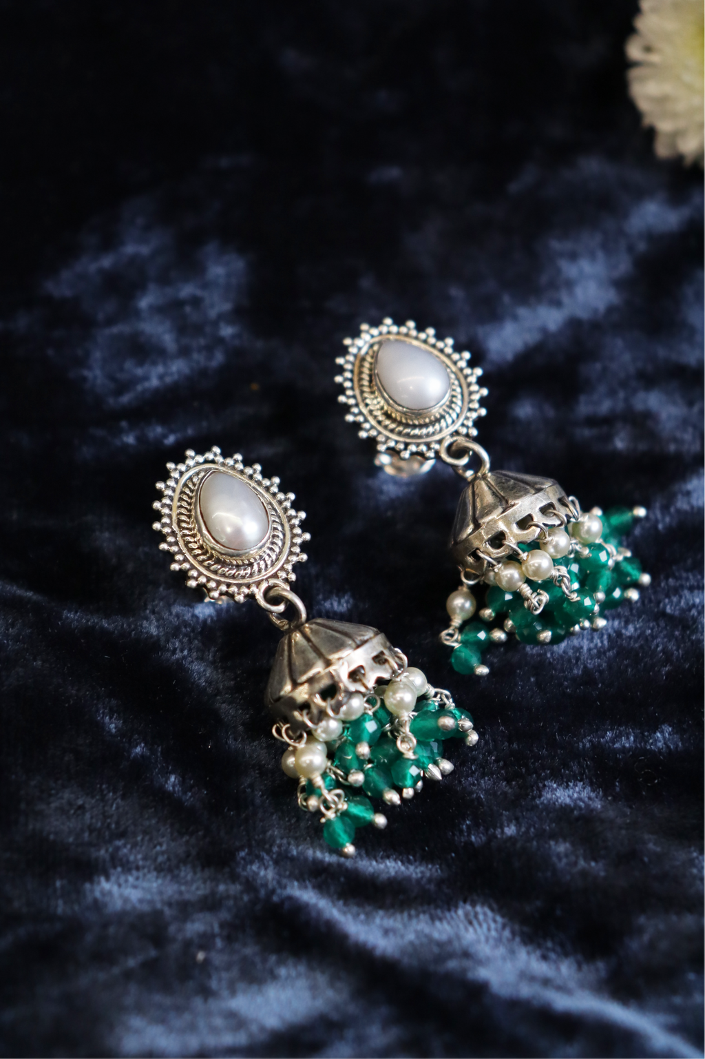 Pure Silver Gul Earrings