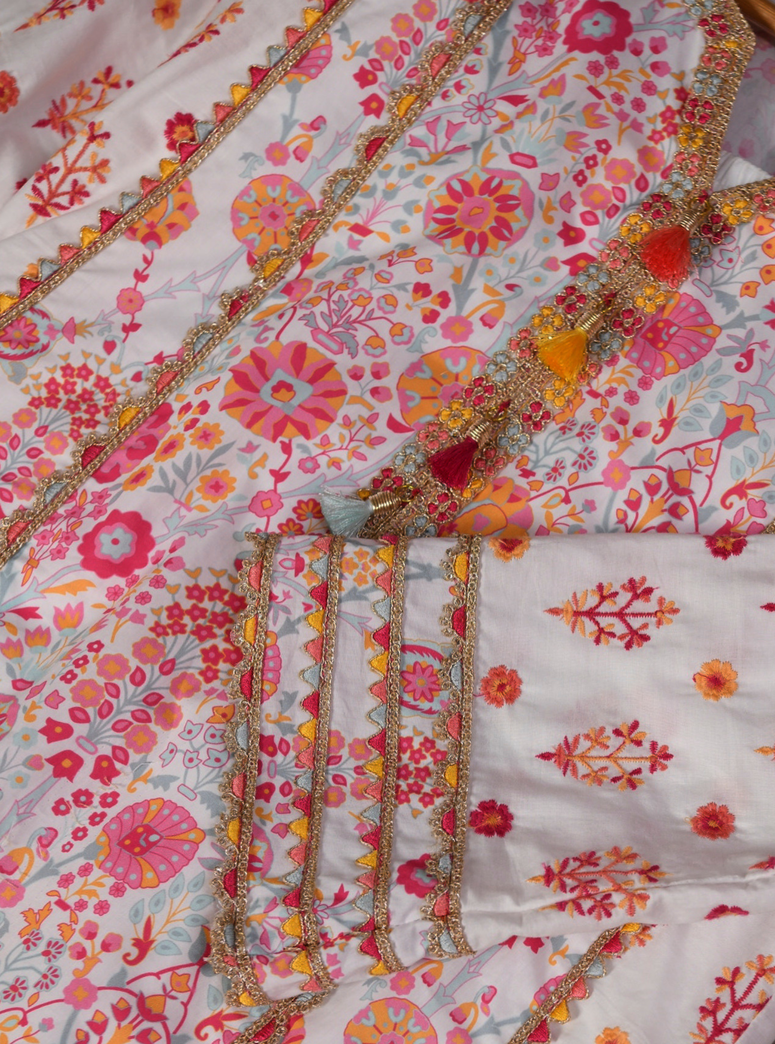Avery Cotton White Kurta Set