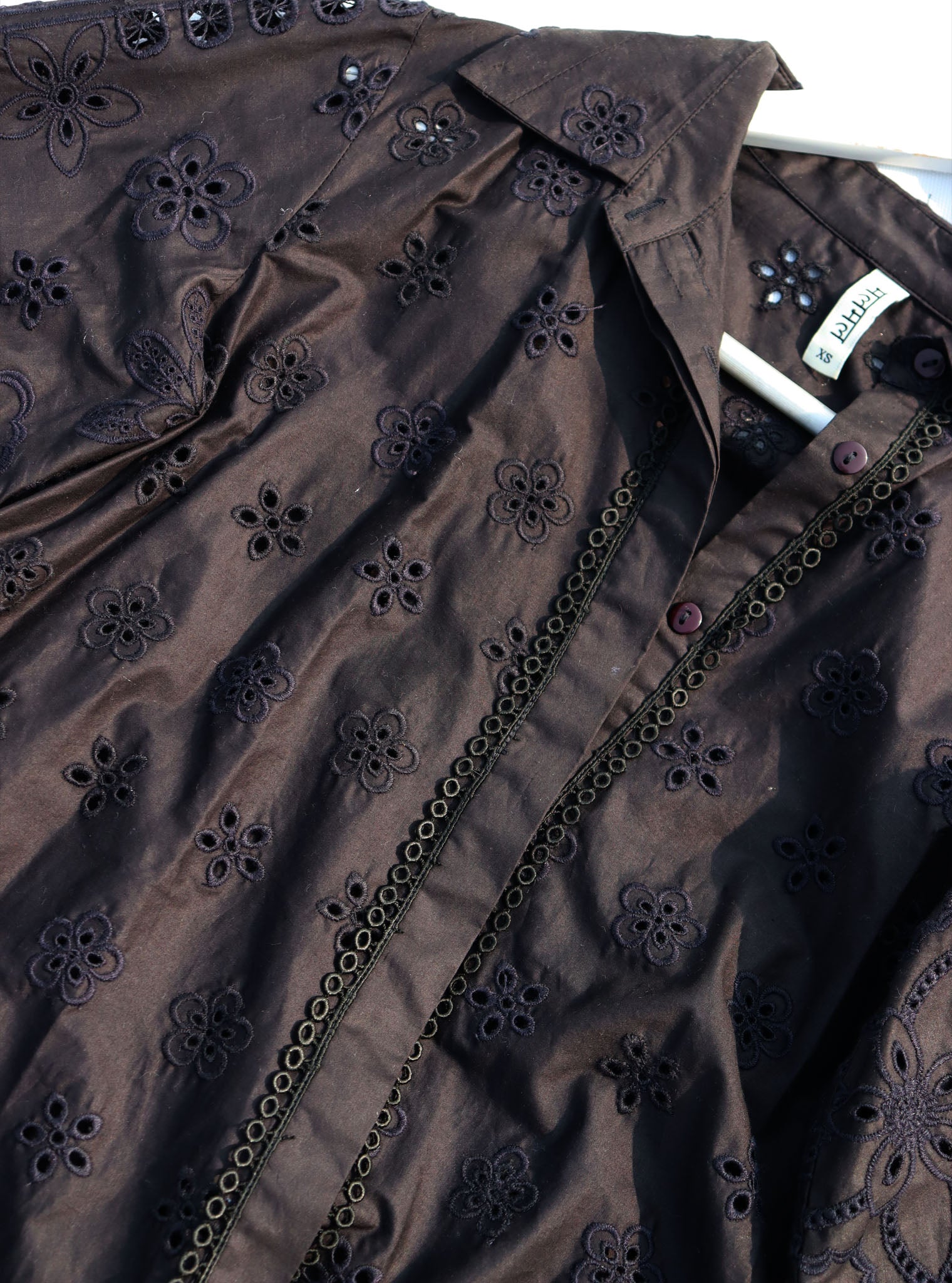 Metis Cotton Black Shirt