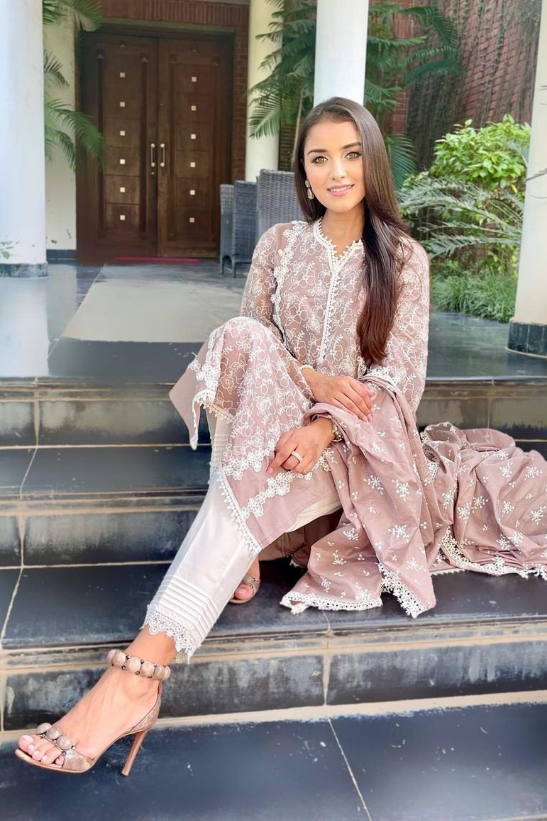 Vireo Cotton Grey Pyjama Set