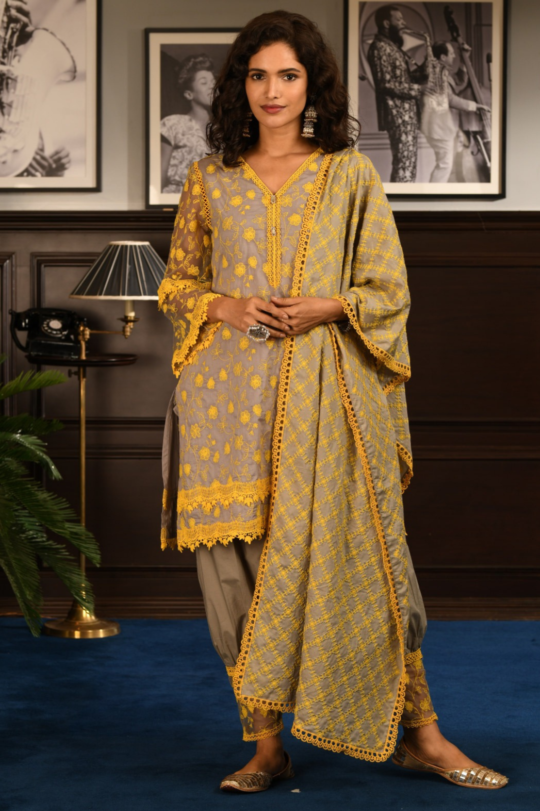 Aleeza Cotton Kurta Set