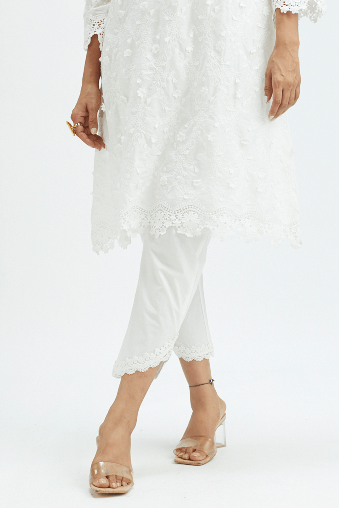 Baybreeze Cotton White Kurta