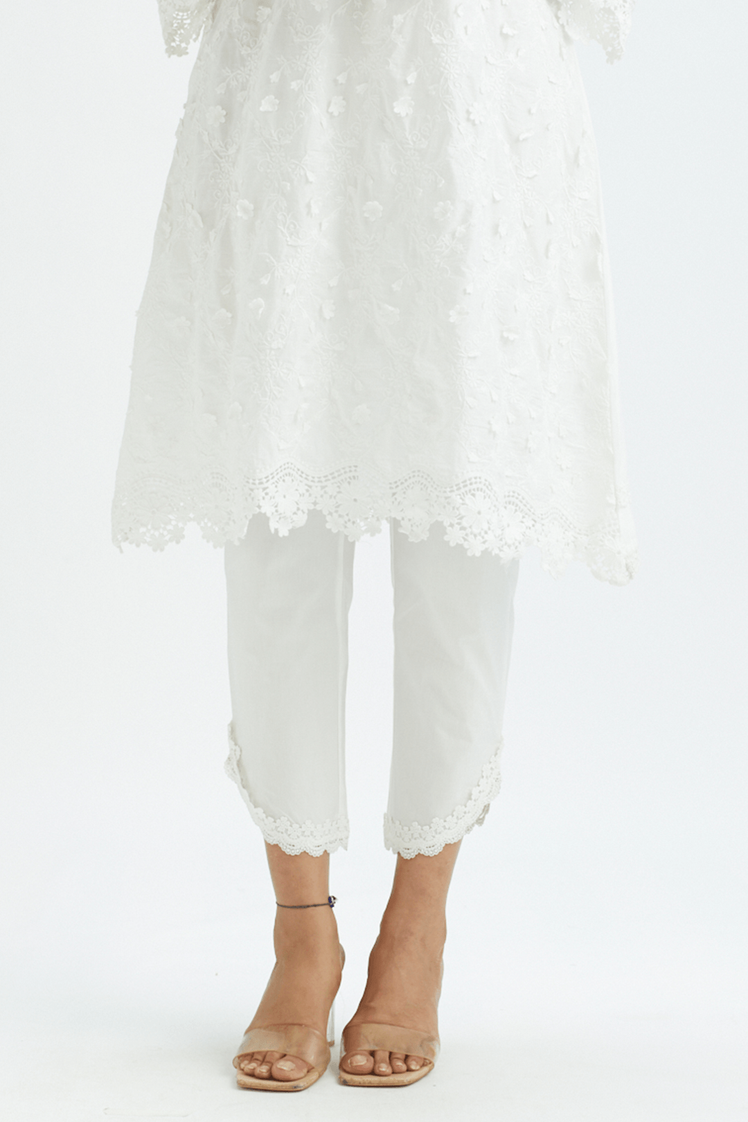 Baybreeze Cotton White Kurta