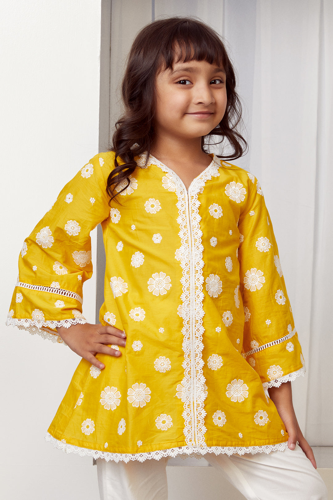 Bloom Cotton Kurta Set