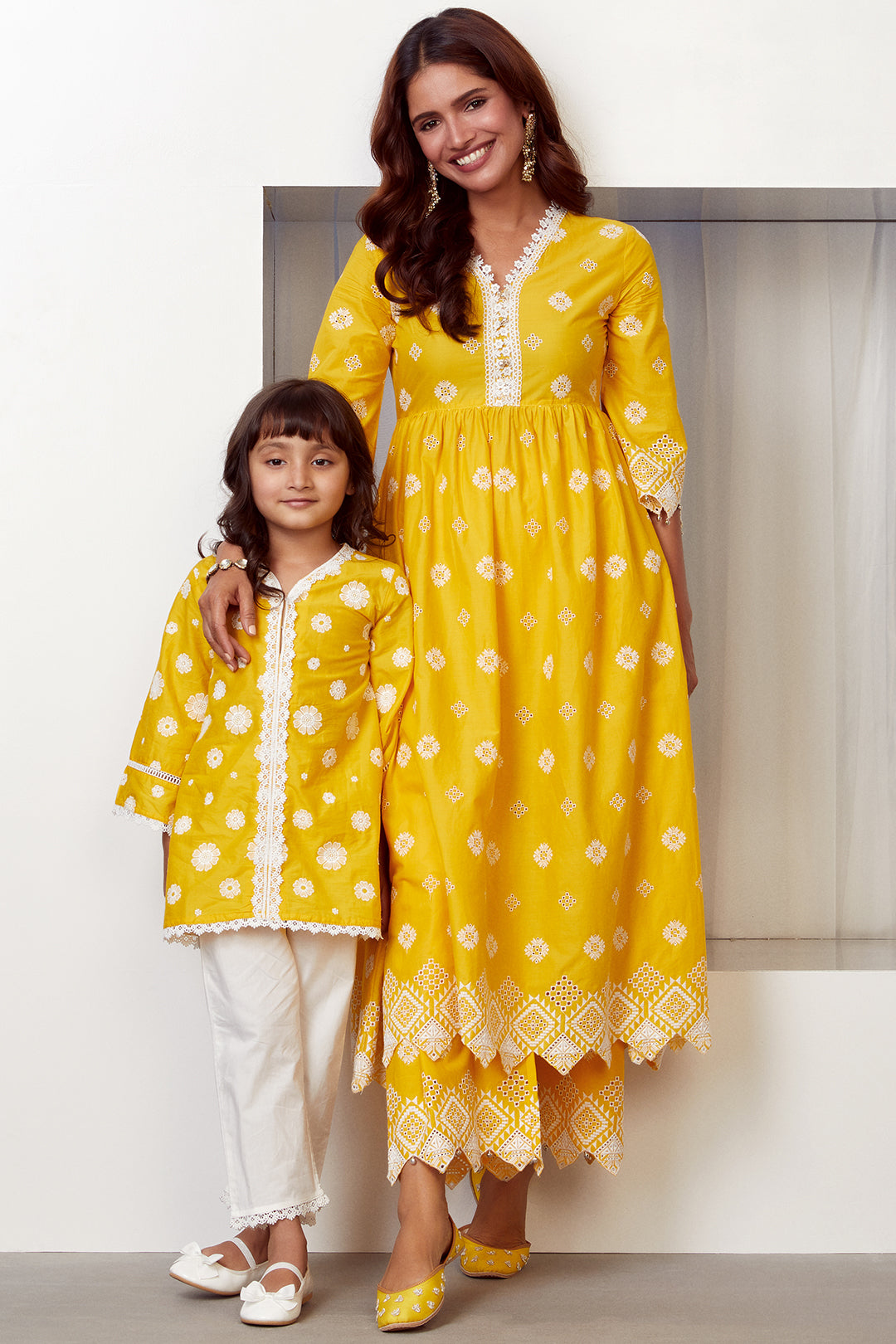 Bloom Cotton Kurta Set