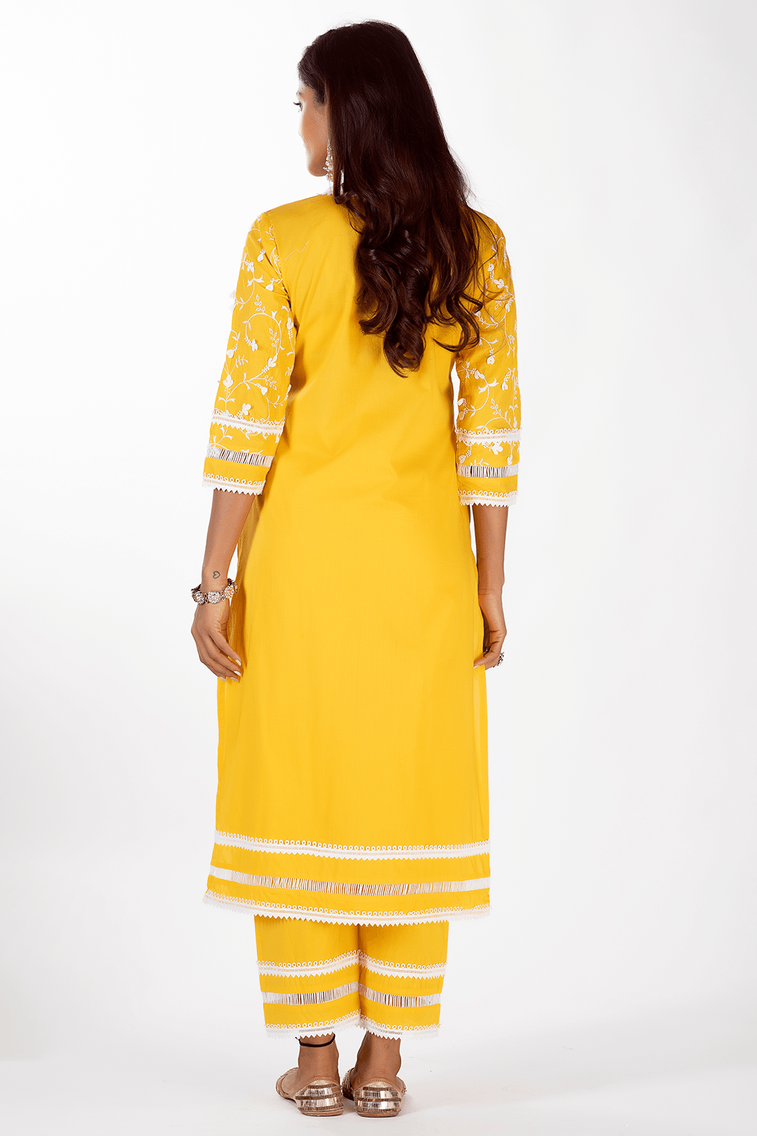 Cali Cotton Mango Kurta Set