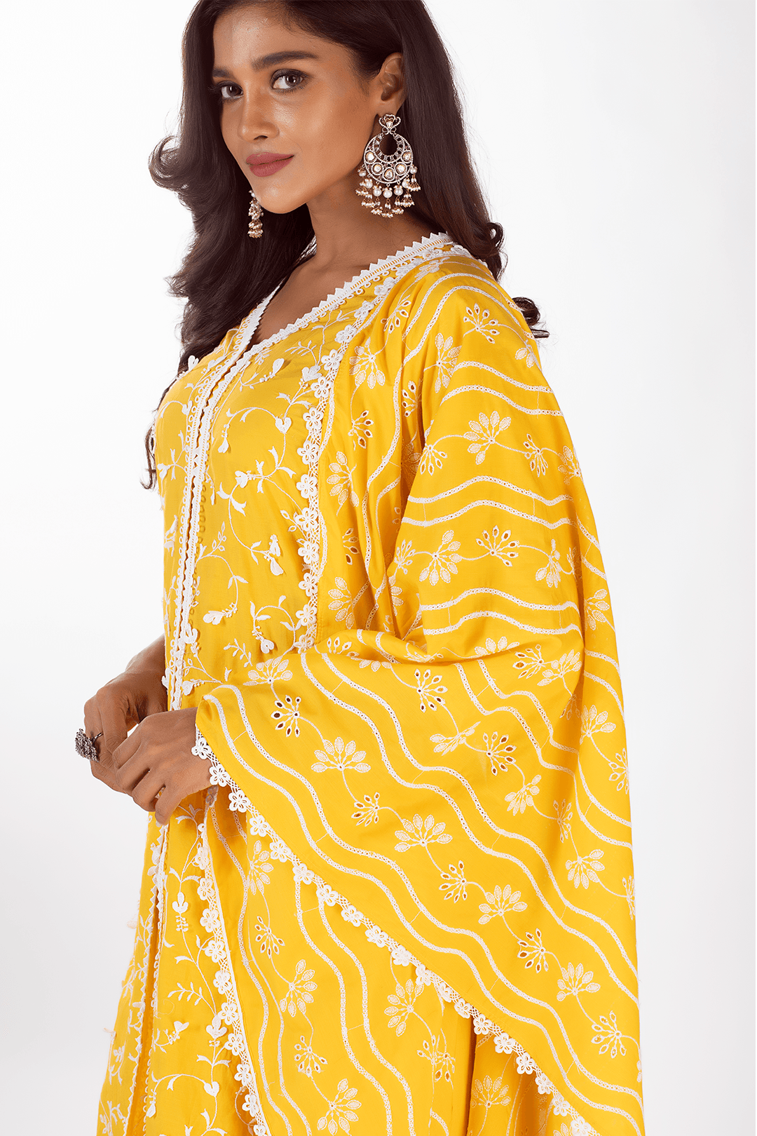 Cali Cotton Mango Kurta Set