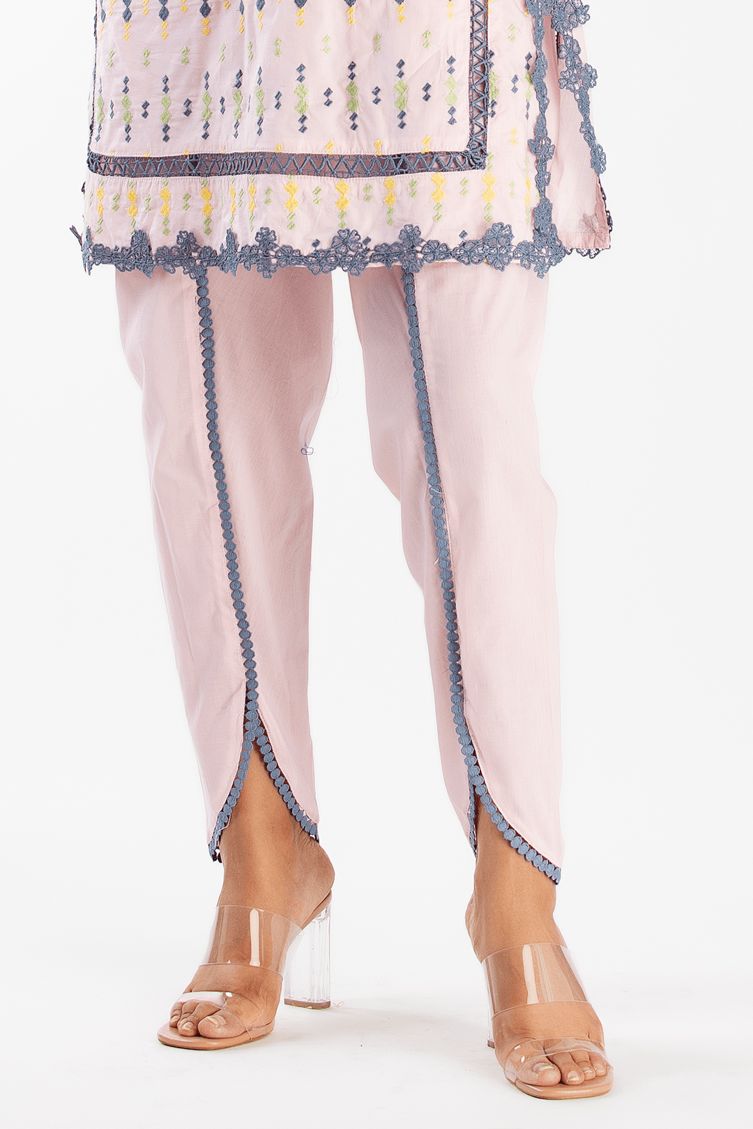 Mulmul Cotton Cupid Pink Pyajama