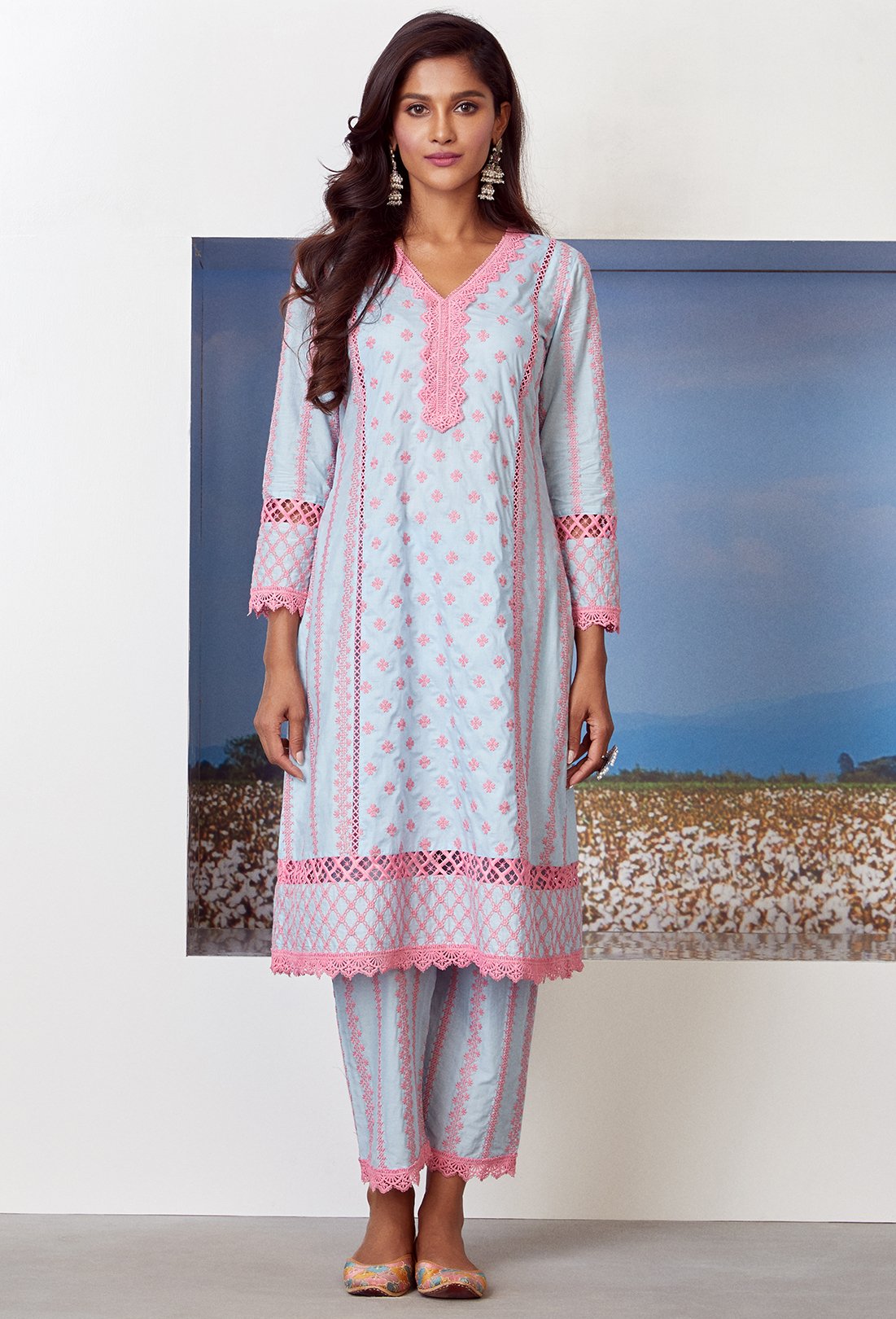 Daydream Cotton Kurta Set