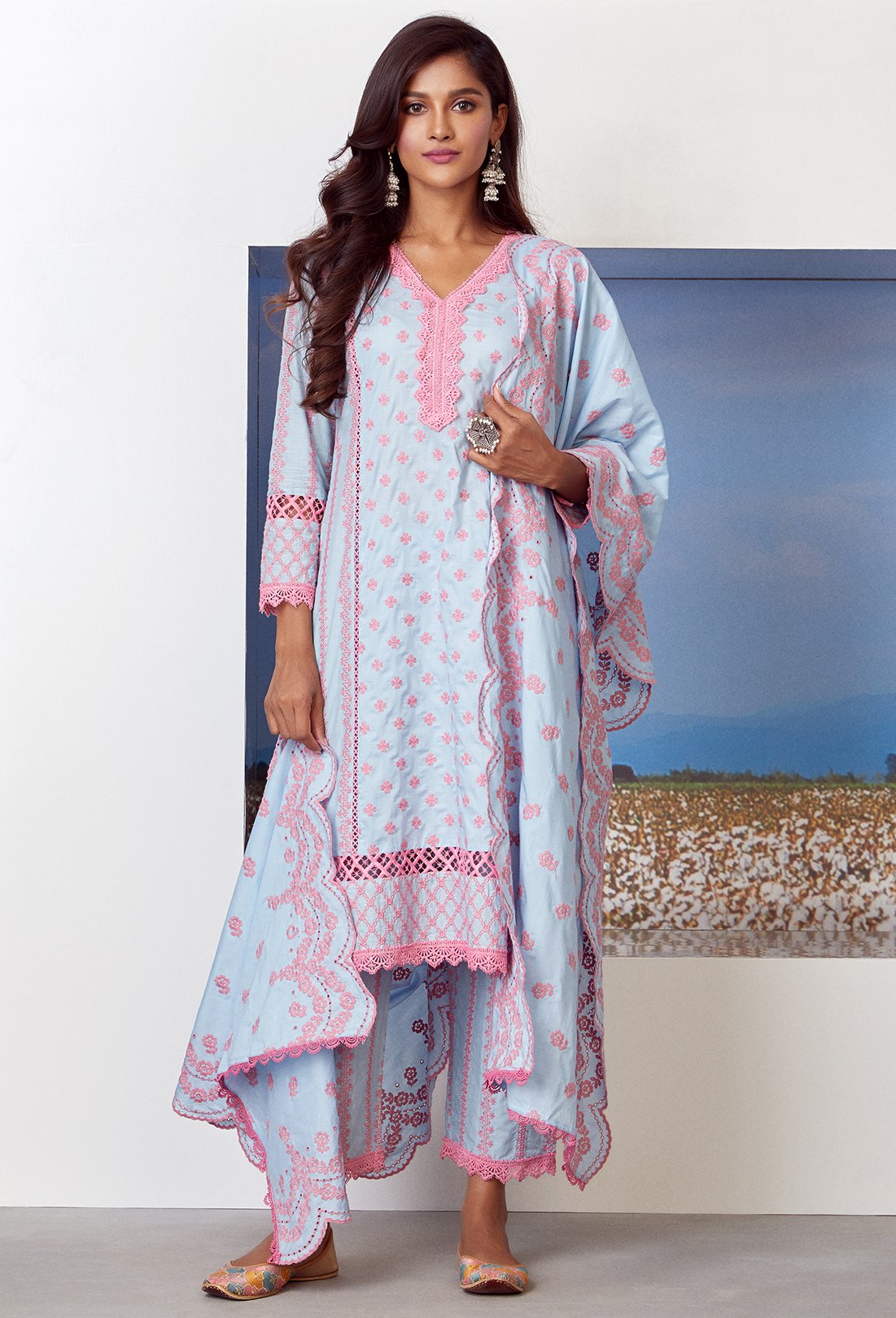 Daydream Cotton Kurta Set