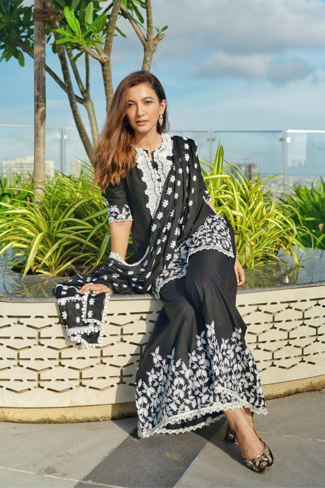 Dona Cotton Kurta with Palazzo Set