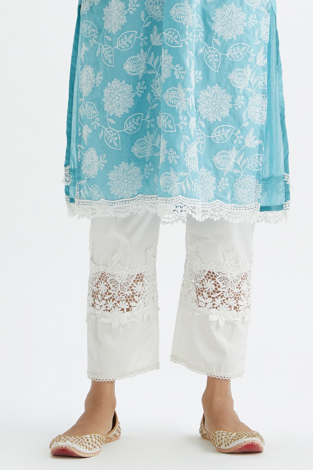 Dunlin Cotton Blue Pyjama Set