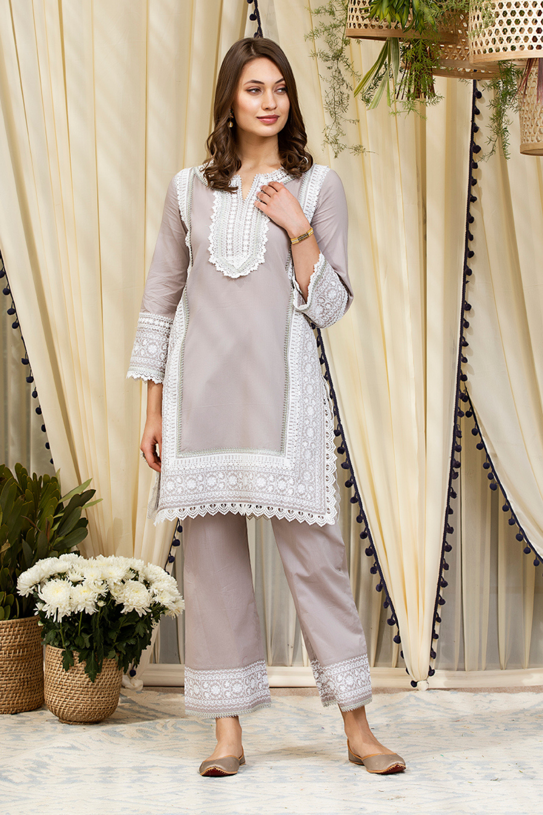 Elda Cotton Kurta Set