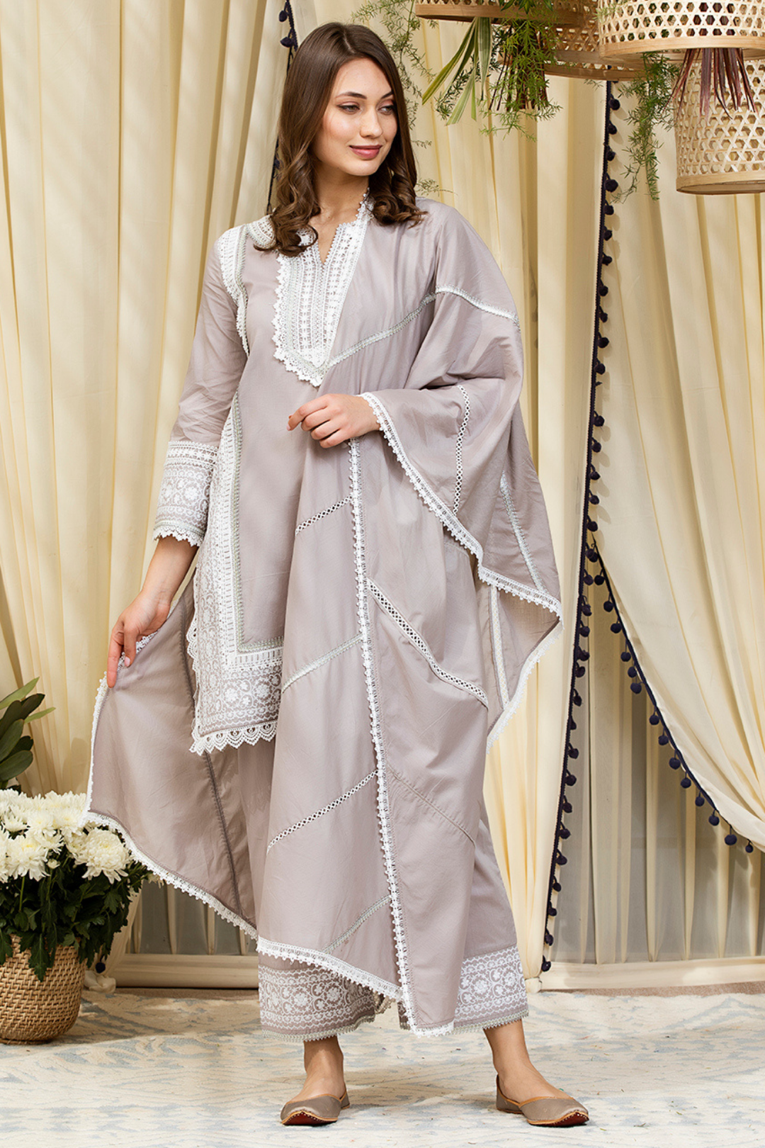 Elda Cotton Kurta Set