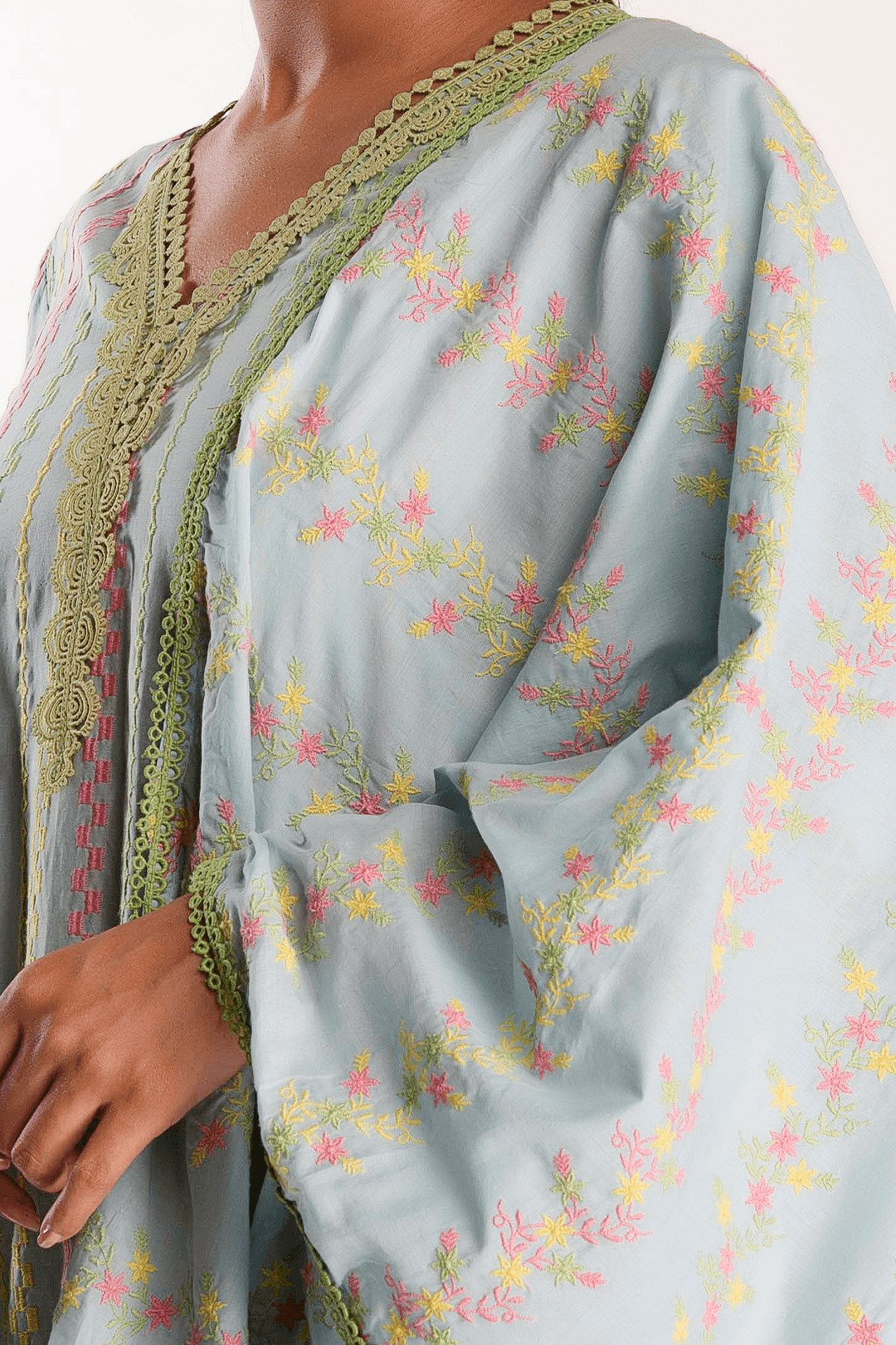 Eva Cotton Blue Kurta Set