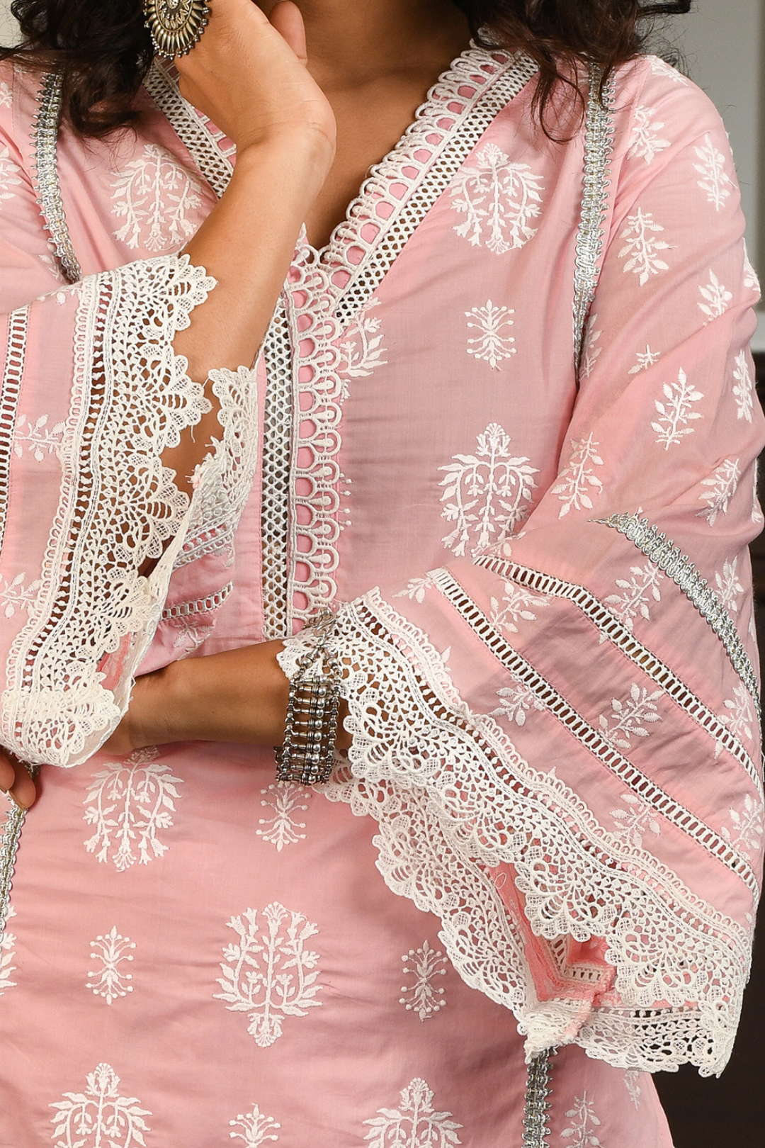 Felicia Cotton Kurta with Palazzo Set