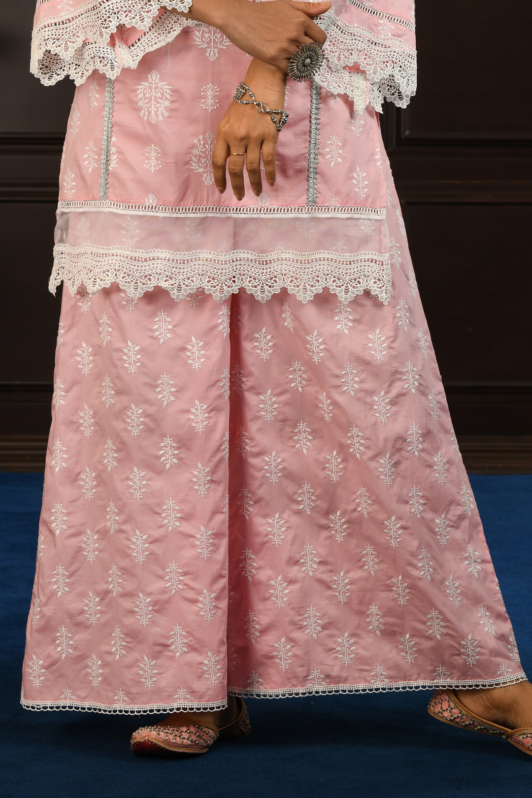Felicia Cotton Kurta with Palazzo Set