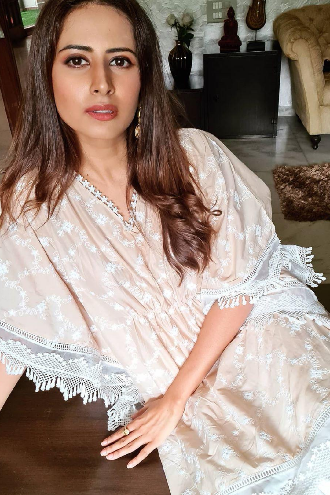 Fiore Cotton Kurta with Sharara Set