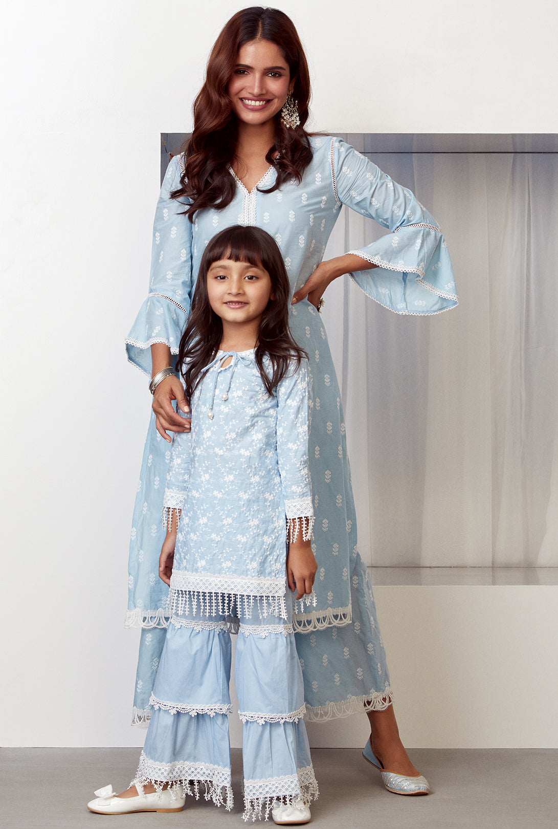 Floret Cotton Kurta Set