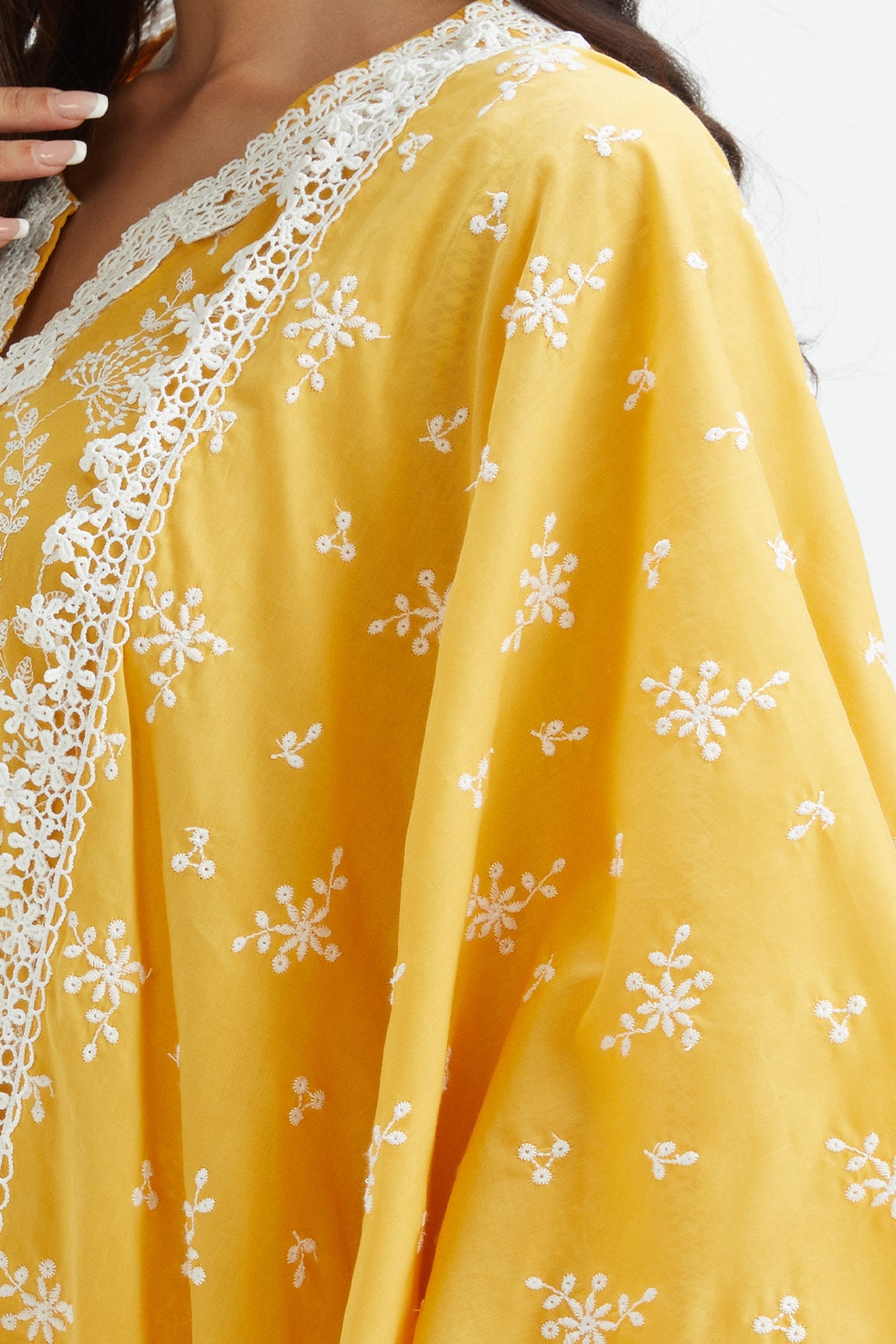 Merlin Cotton Yellow Kurta Set