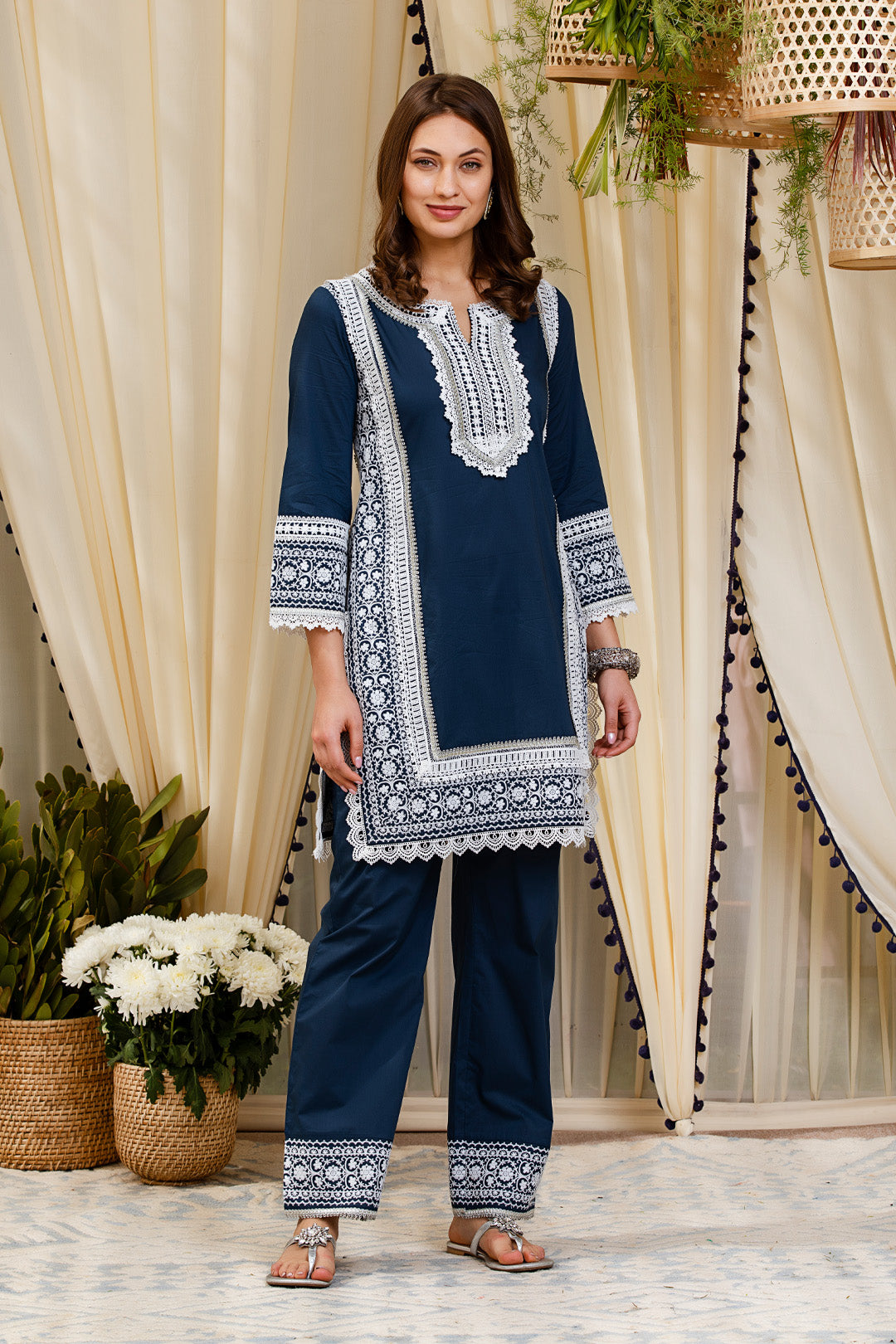 Elda Cotton Kurta Set
