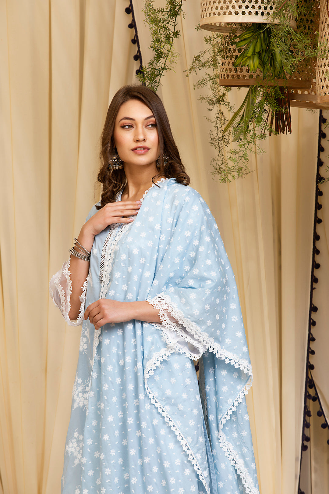 Lola Cotton Kurta with Palazzo Set