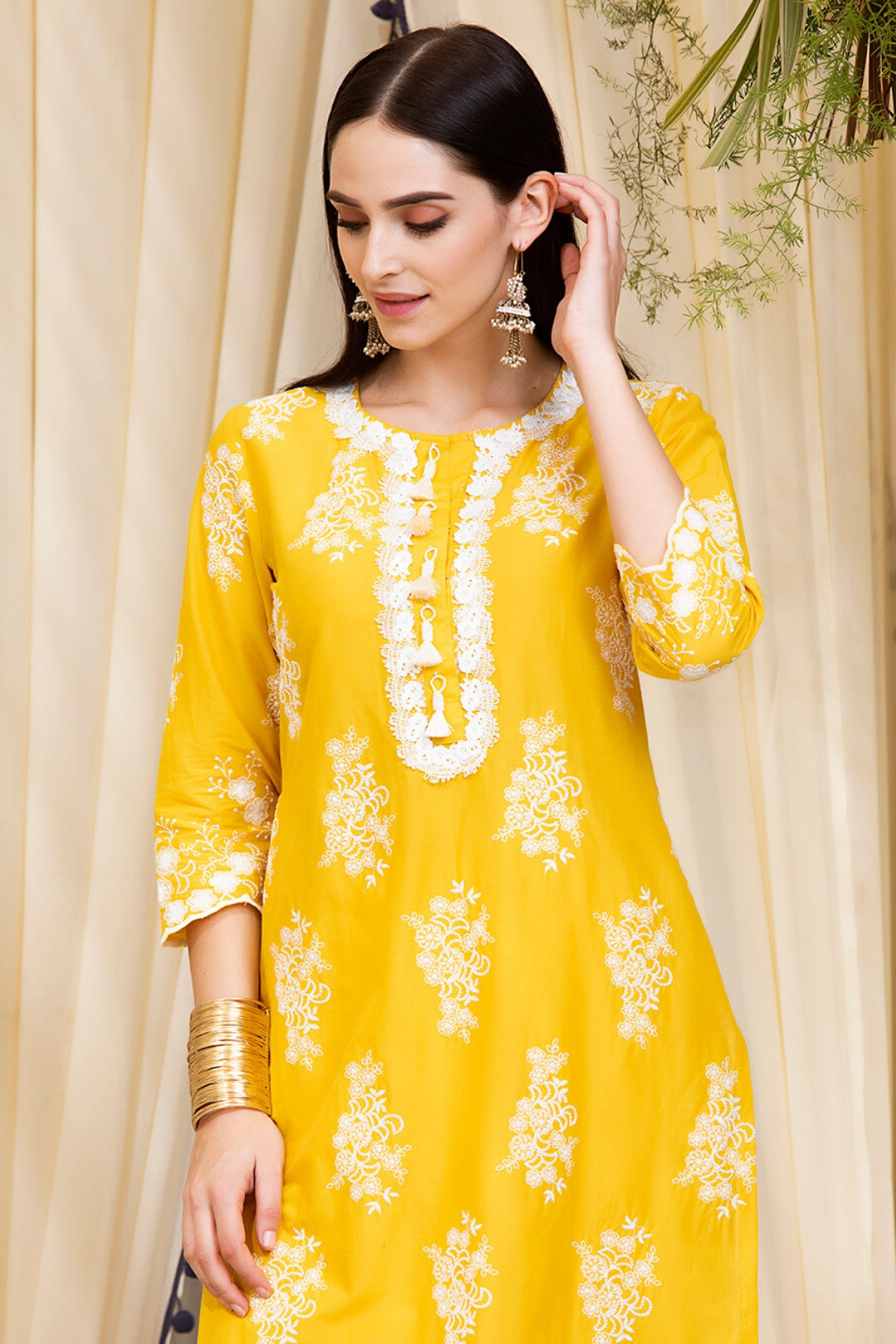 Perla Cotton Kurta Set
