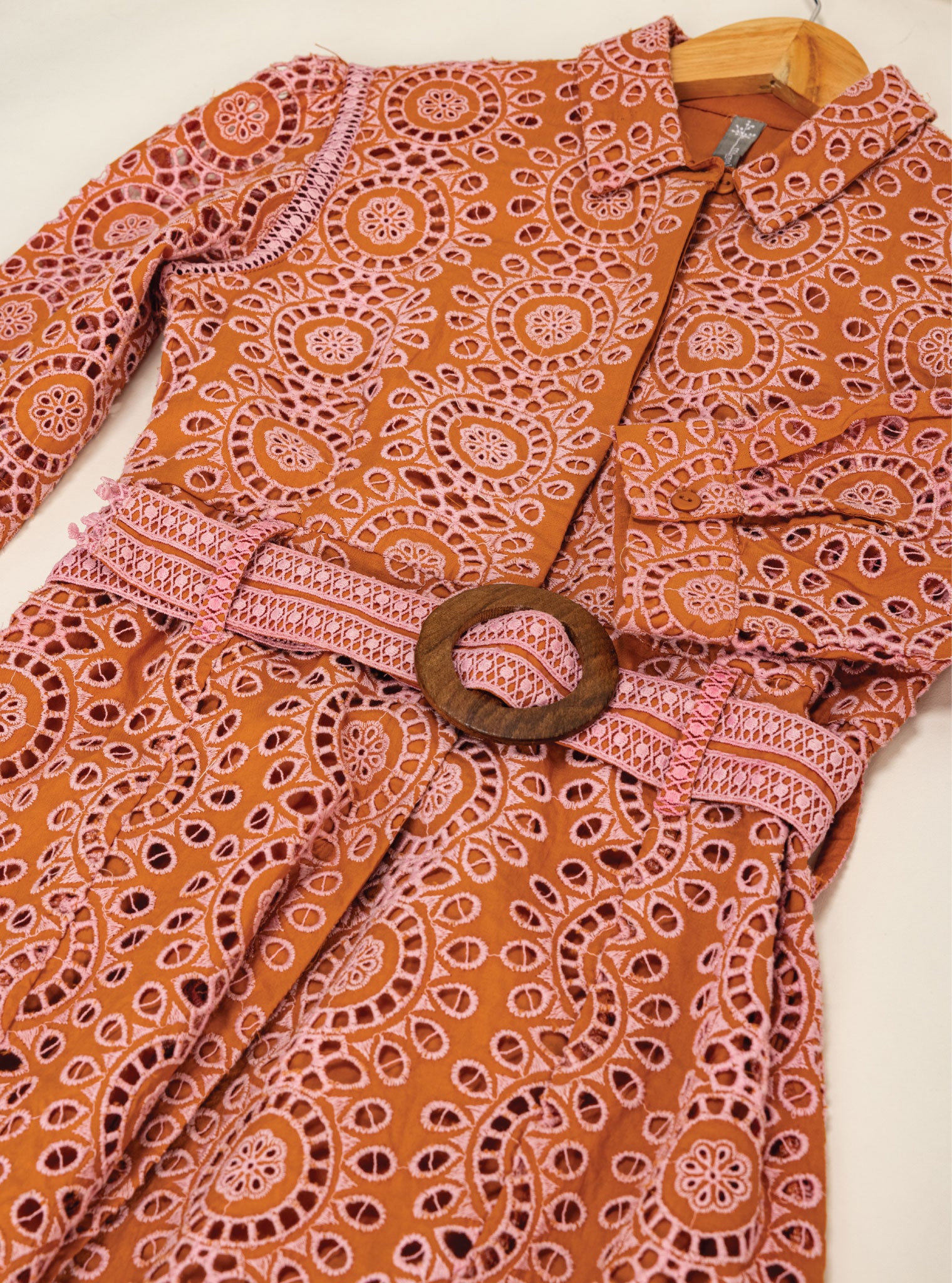 Remy Cotton Orange Dress