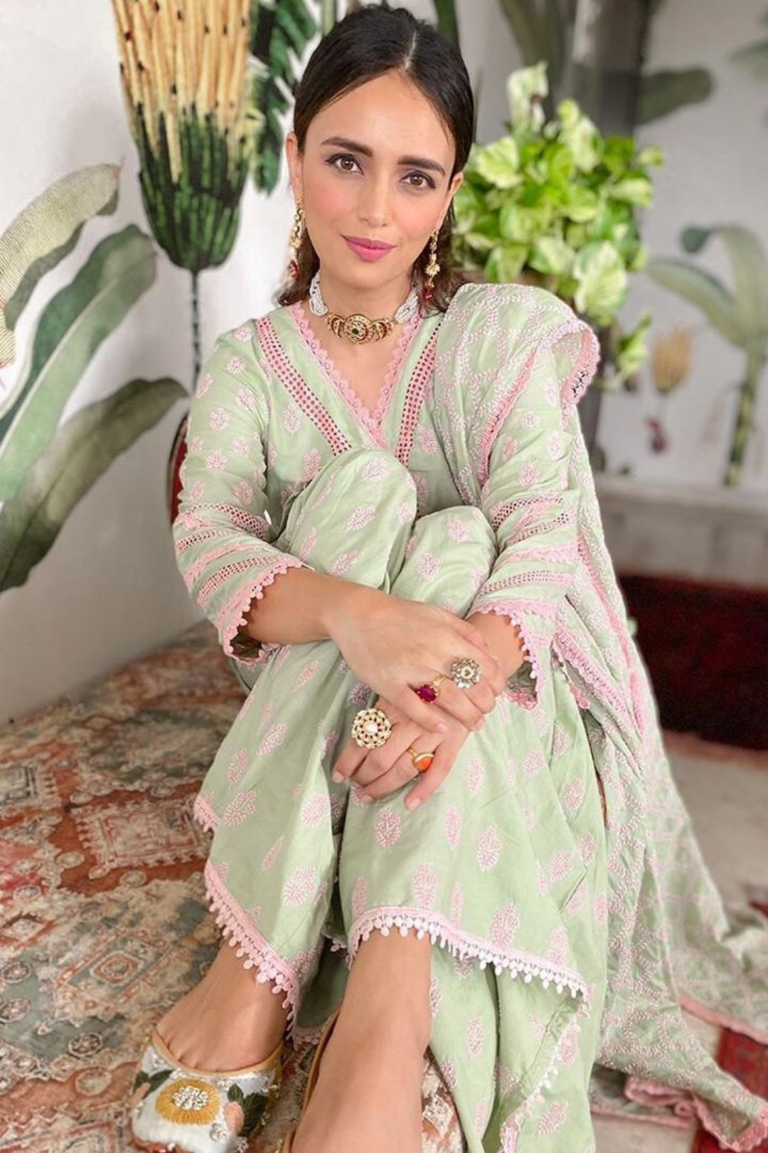 Savina Cotton Kurta with Garara Set
