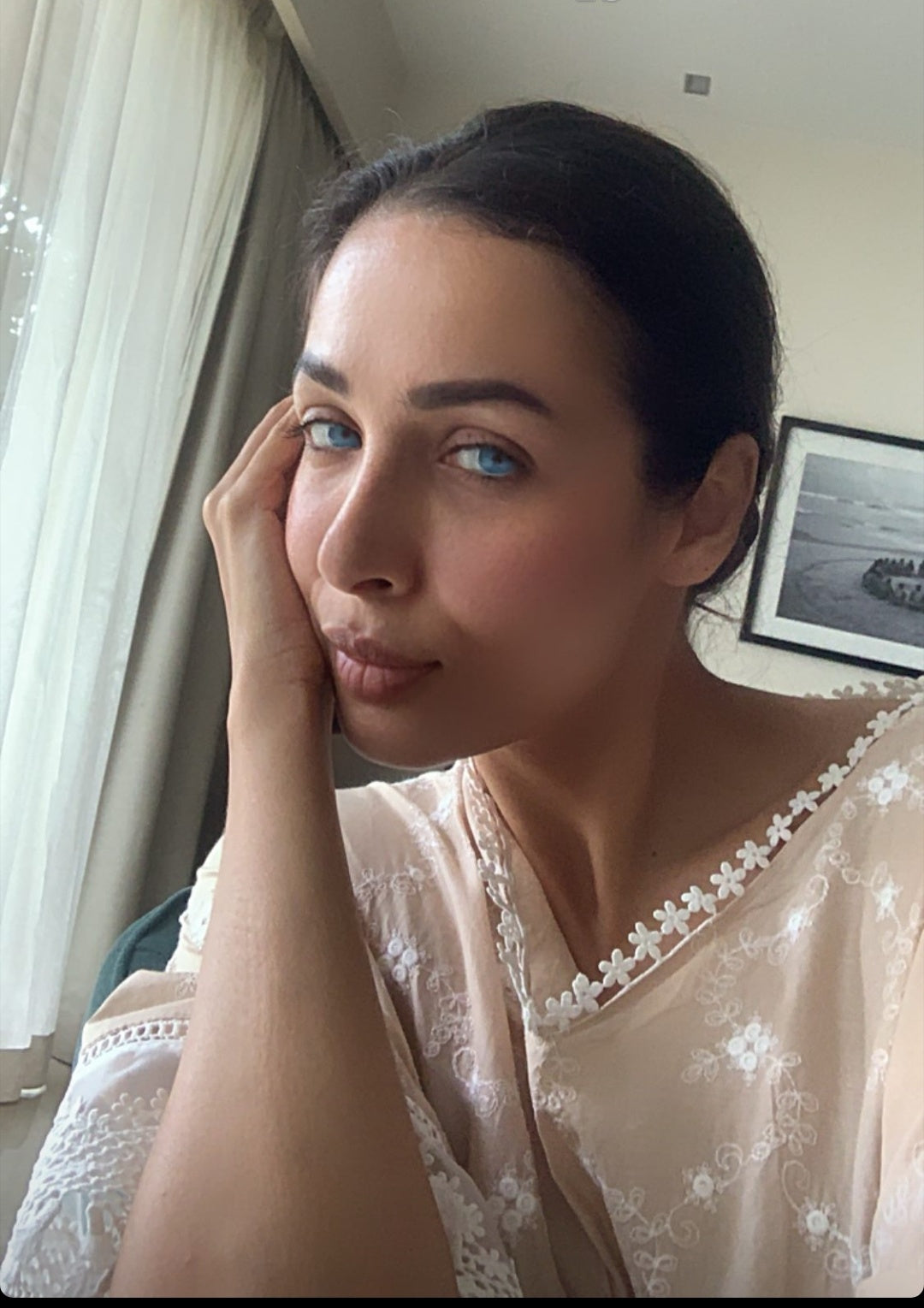 Fiore Cotton Kurta with Sharara Set