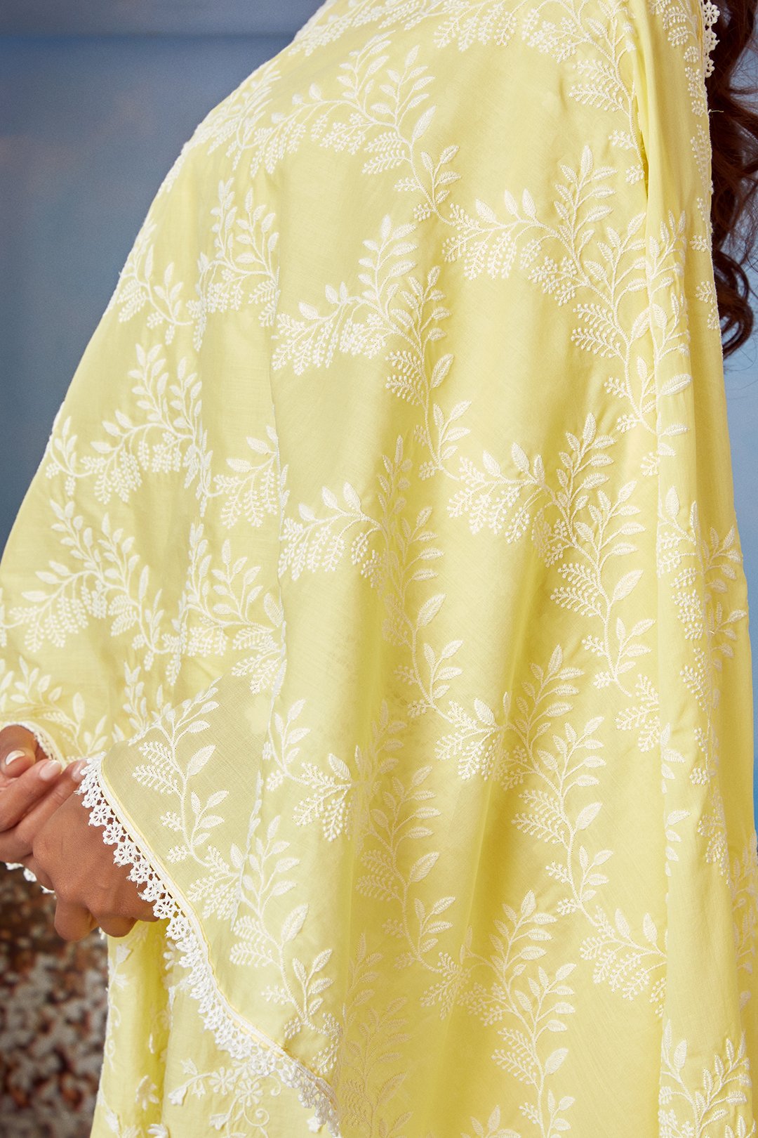 Baybreeze Cotton Yellow Kurta Set