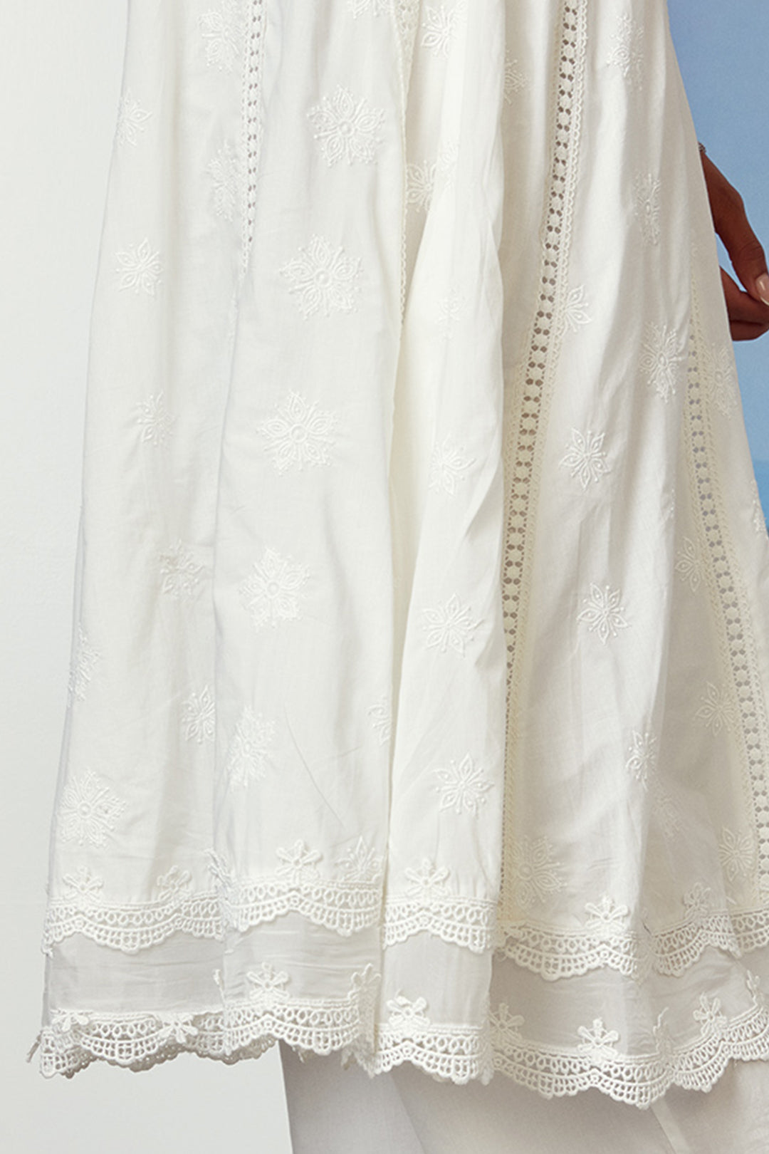 Star Gaze Cotton Kurta with Palazzo Set