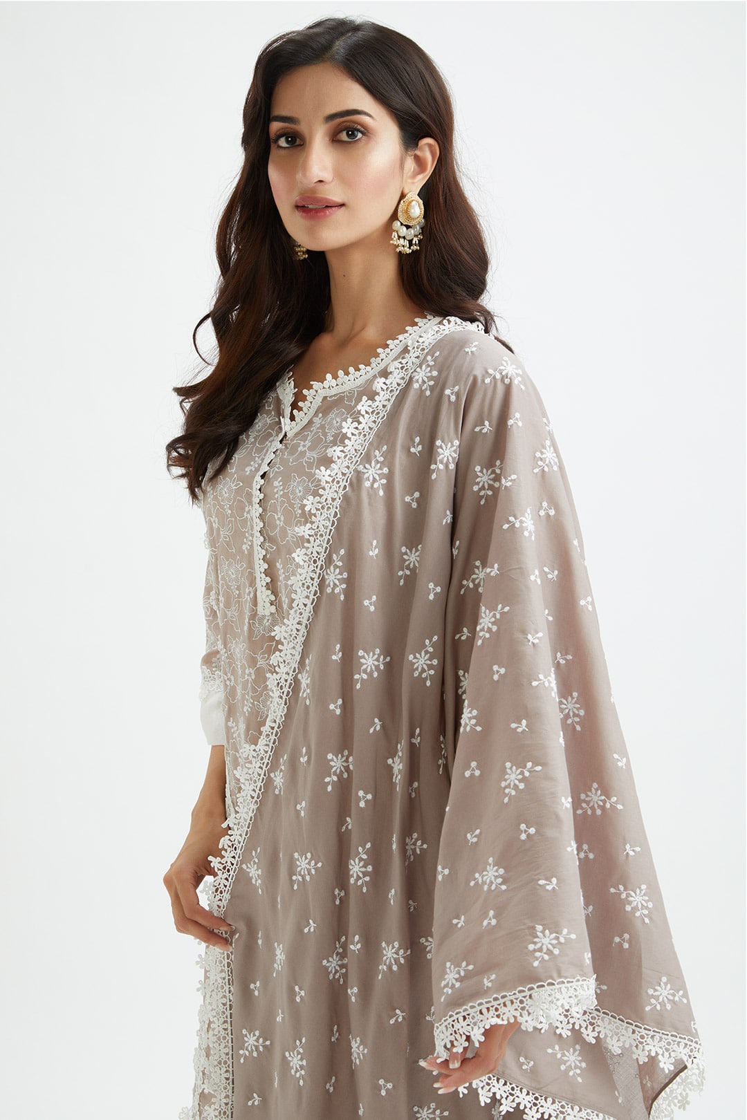 Vireo Cotton Grey Pyjama Set
