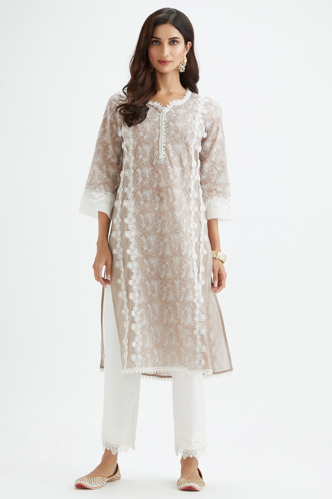 Vireo Cotton Grey Pyjama Set