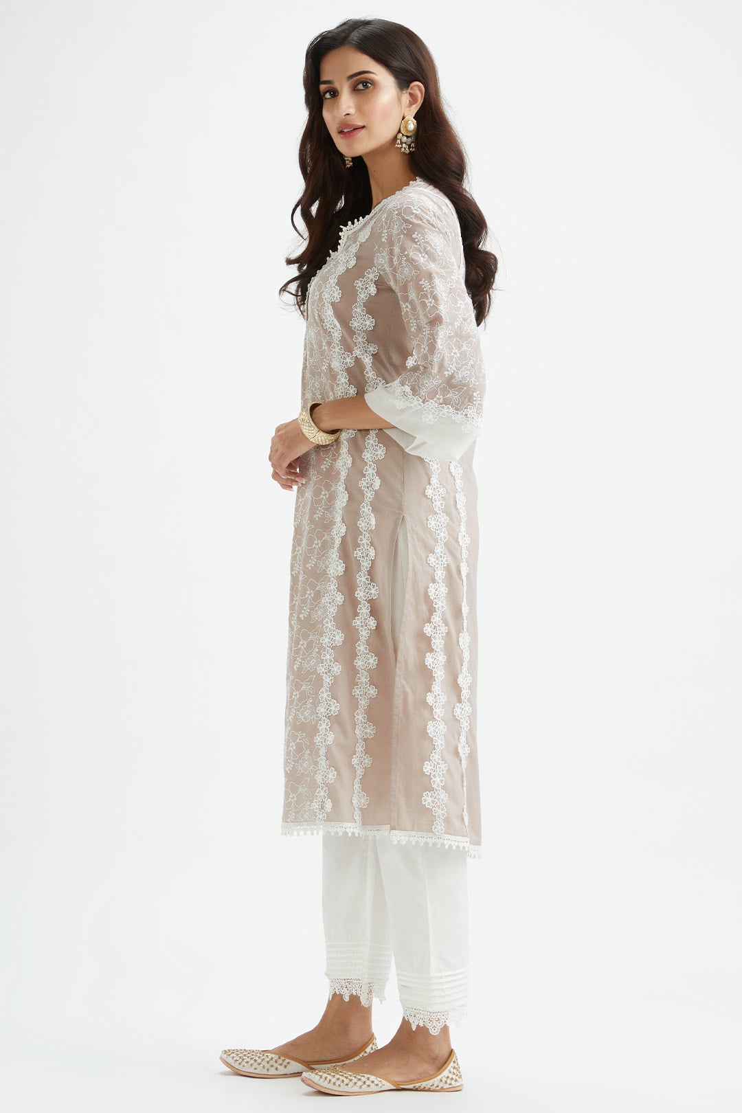 Vireo Cotton Grey Pyjama Set