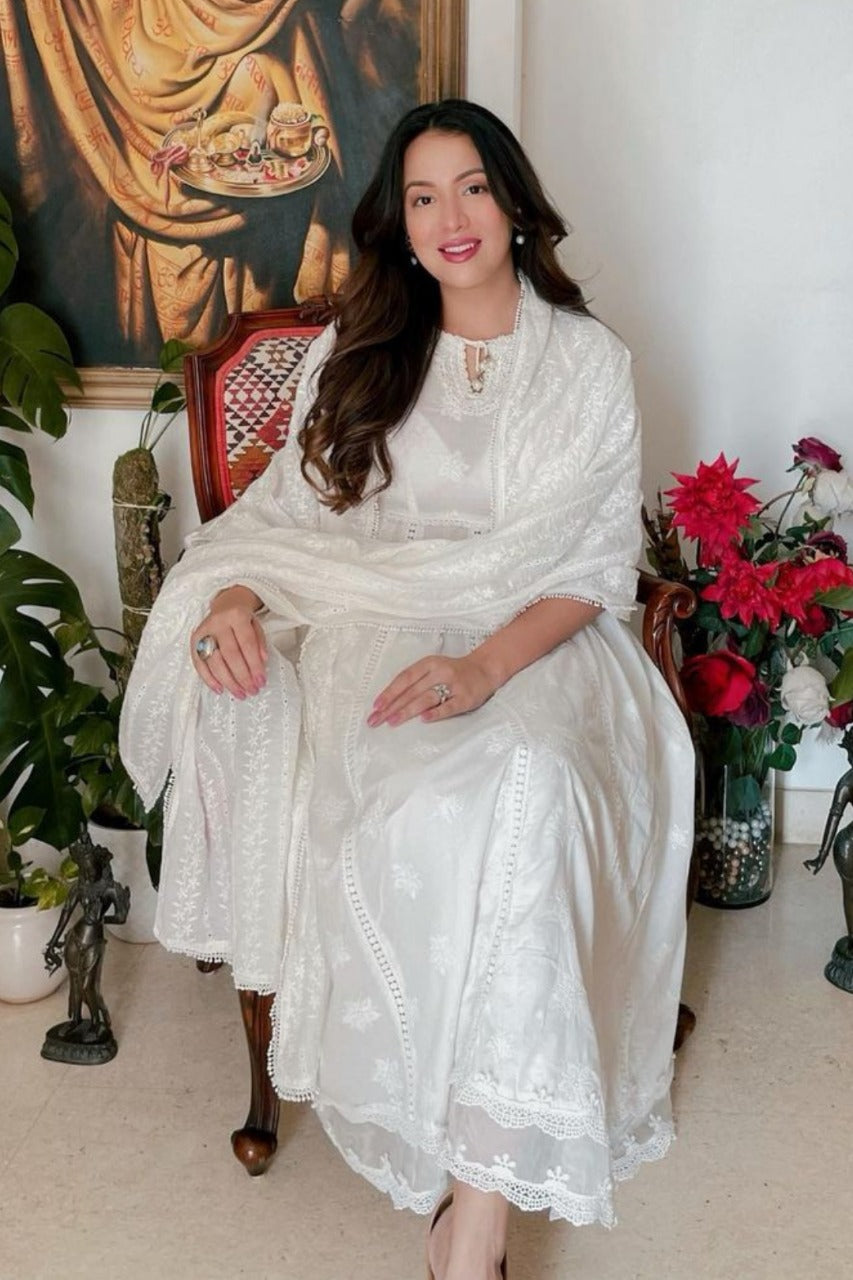 Star Gaze Cotton Kurta with Palazzo Set