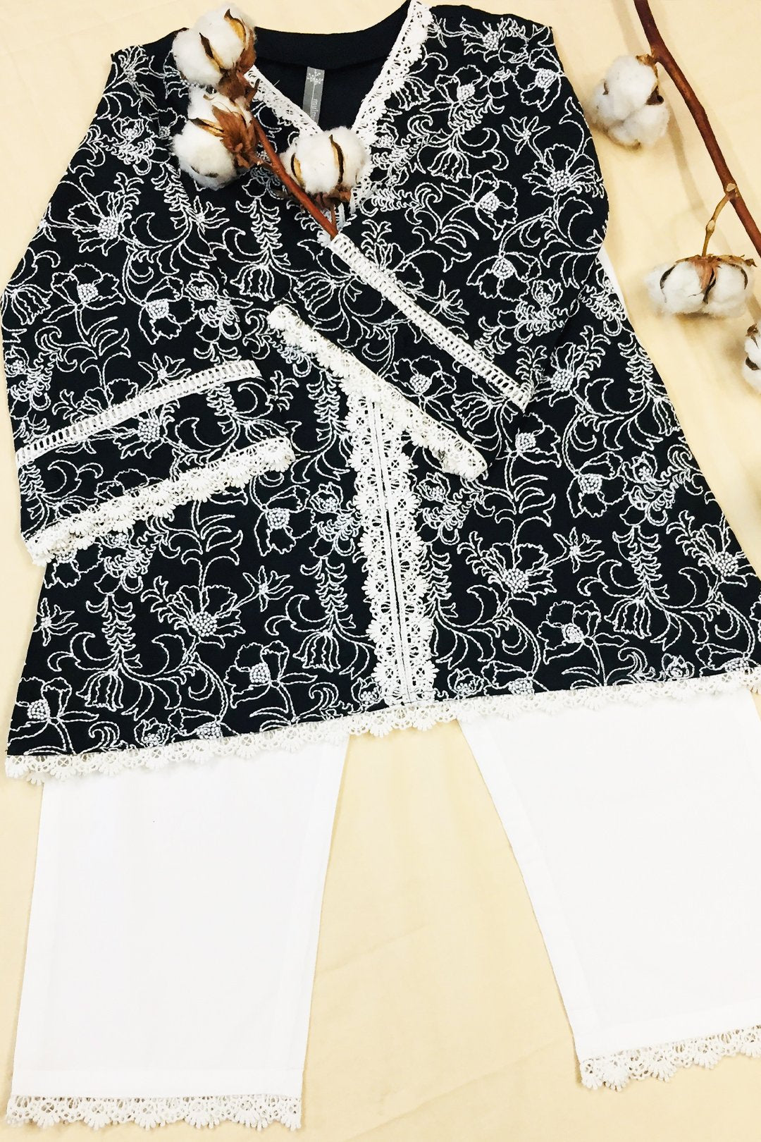 Bloom Cotton Kurta Set